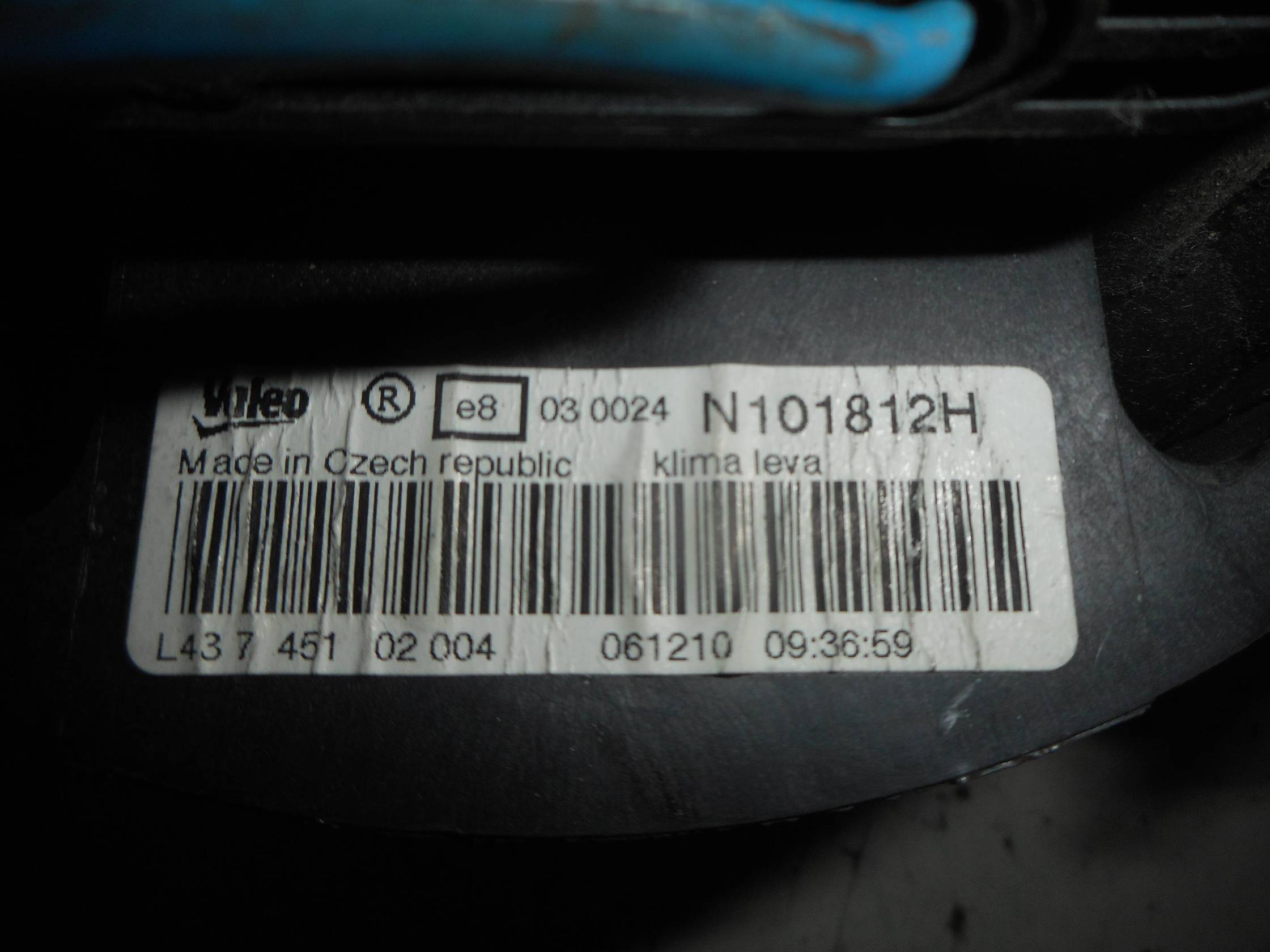 Motorino ventilazione abitacolo